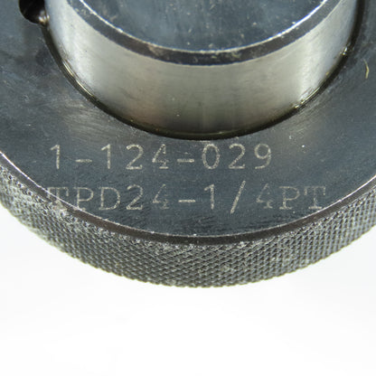 Tecnara 1-124-029 TPD 24-1/4" PT Quick Change Tap Adapter Collet