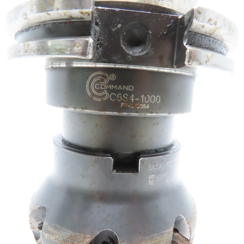 Command C6S4-1000 RA365-080J25 CAT 50 Face Mill Holder 80mm RA365-080J25