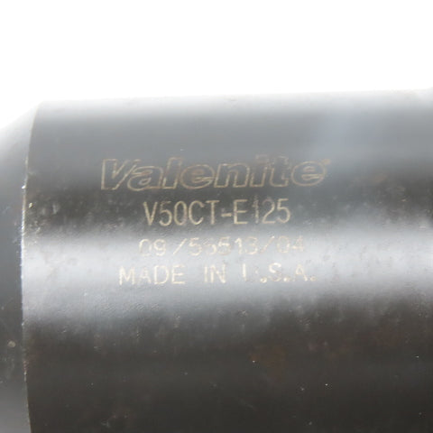 Valenite V50CT-E125 CAT 50 Tool Holder W/ Center-Dex 2.250 Cutter Coolant Thru