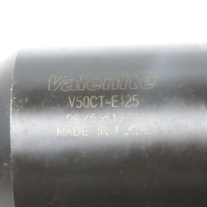 Valenite V50CT-E125 CAT 50 Tool Holder W/ Center-Dex 2.250 Cutter Coolant Thru