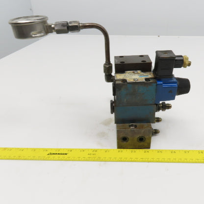 Vickers DG4V3-32A-M-U-T-40 Hydraulic Directional 2 Way Valve Check Regulator