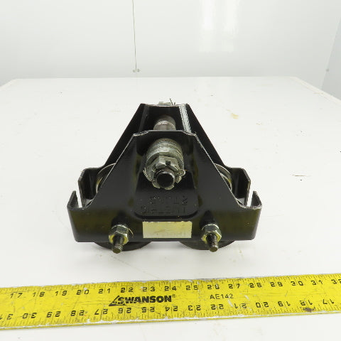 1/2 Ton Push/Pull Hoist Trolley 2-1/2"-5" I-Beam Mount
