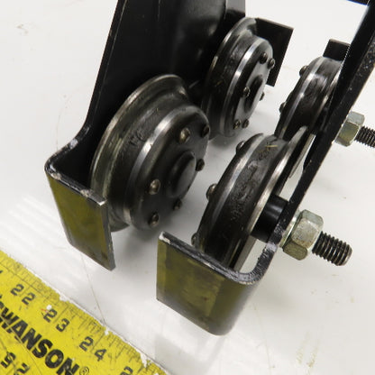 1/2 Ton Push/Pull Hoist Trolley 2-1/2"-5" I-Beam Mount