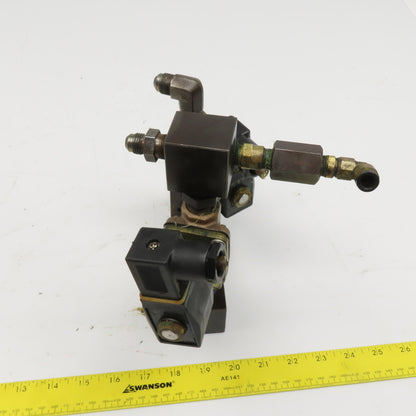 CKD ADK11-15A 100/110V 50/60Hz Solenoid Valve Manifold 3 Port Assembly