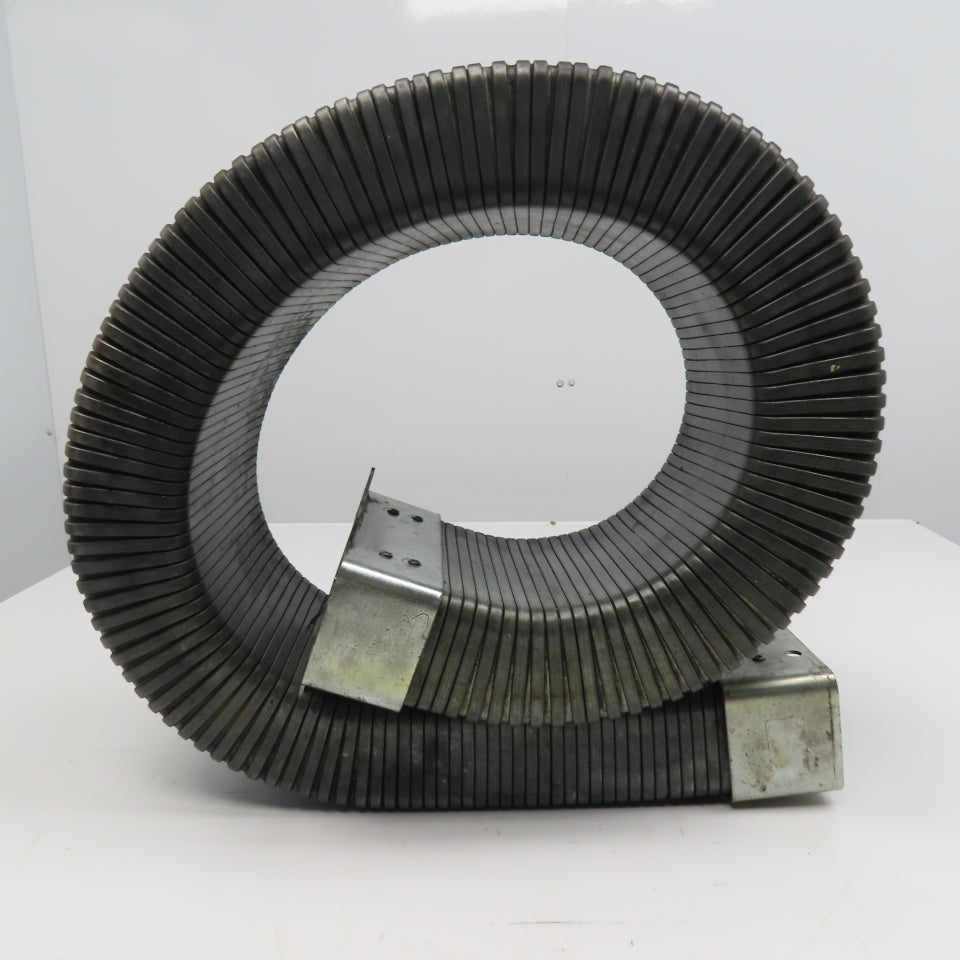 3" x 7" Steel Feed Thru Flexible Wireway Energy Chain 53-1/2" OAL
