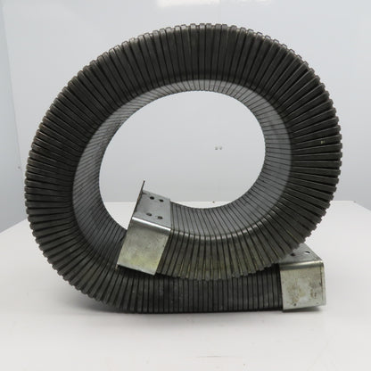 3" x 7" Steel Feed Thru Flexible Wireway Energy Chain 53-1/2" OAL