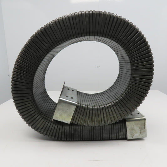 3" x 7" Steel Feed Thru Flexible Wireway Energy Chain 53-1/2" OAL