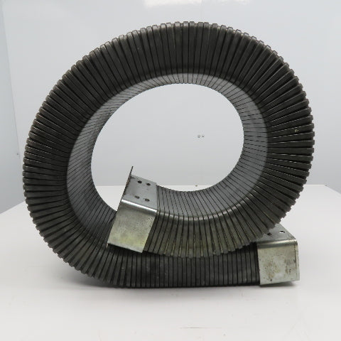 3" x 7" Steel Feed Thru Flexible Wireway Energy Chain 53-1/2" OAL