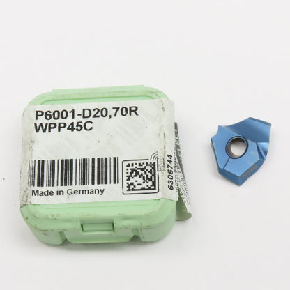 Walter P6001-D20,70R WPP45C Carbide Drill Tip TiALN/TiAL 20.7mm
