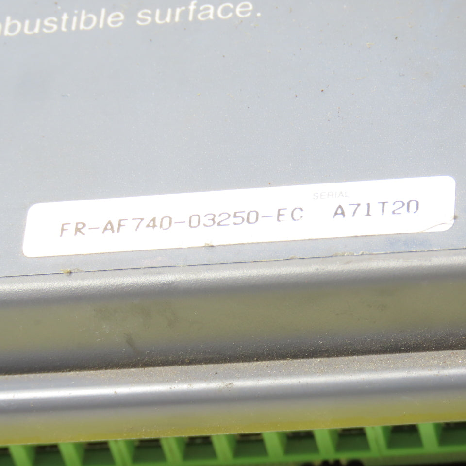 Mitsubishi FR-AF740-03250-EC F700 Variable Speed Drive/Inverter Controller Only