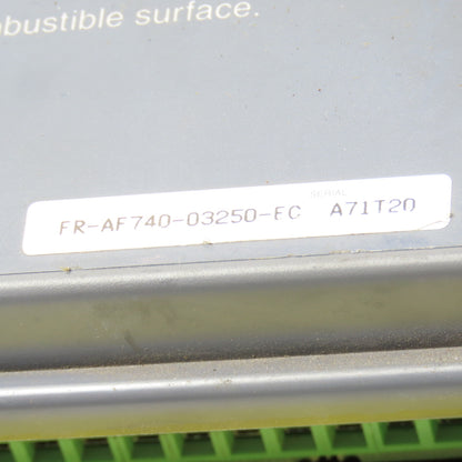 Mitsubishi FR-AF740-03250-EC F700 Variable Speed Drive/Inverter Controller Only