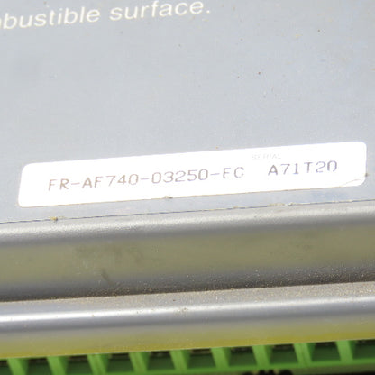 Mitsubishi FR-AF740-03250-EC F700 Variable Speed Drive/Inverter Controller Only