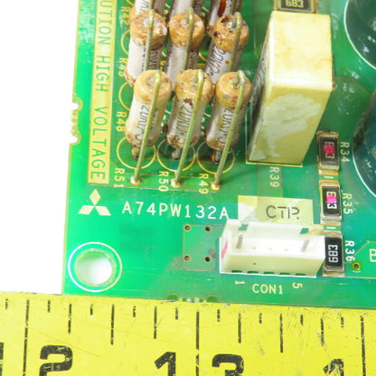 Mitsubishi A74PW132A Printed Inverter Circuit Board