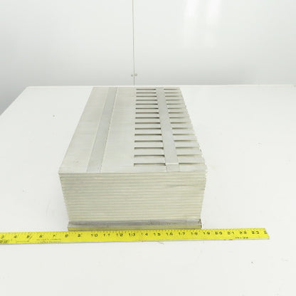 Mitsubishi BC160C334G51 Variable Speed Drive Heat Sink From A 	FR-AF740-03250-EC
