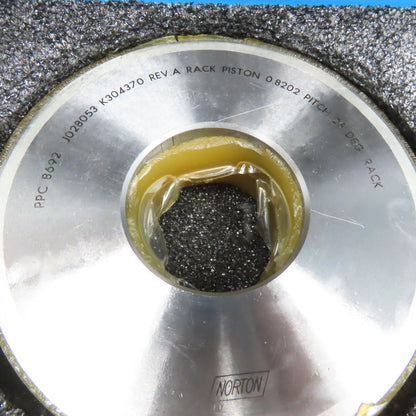 Norton RPC 8692 Diamond Grinding Gear Finishing Wheel 0.8202 Pitch 25° Rack