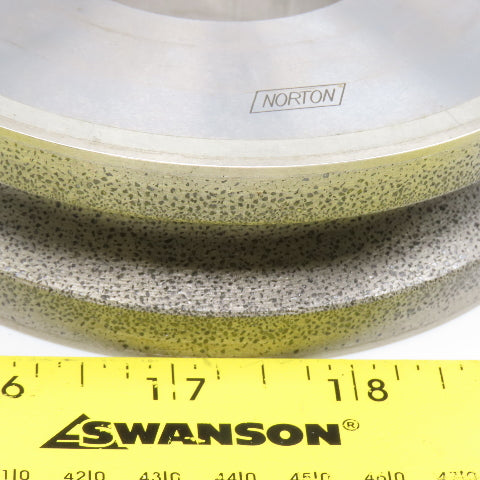 Norton RPC 8692 Diamond Grinding Wheel 0.7930 Pitch 25° Rack 5" OD 2" Arbor