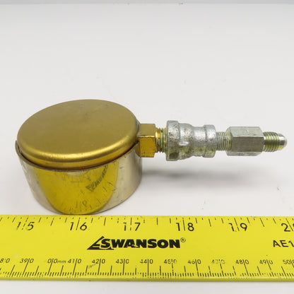 Wika 0-1500 PSI Glycerin Filled Pressure Gauge 1/4" NPT