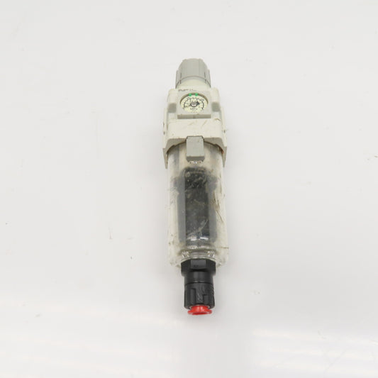 SMC AW30-N02BDE-Z-B 1/4" Air Pressure Filter Regulator Auto Drain 17-125PSI