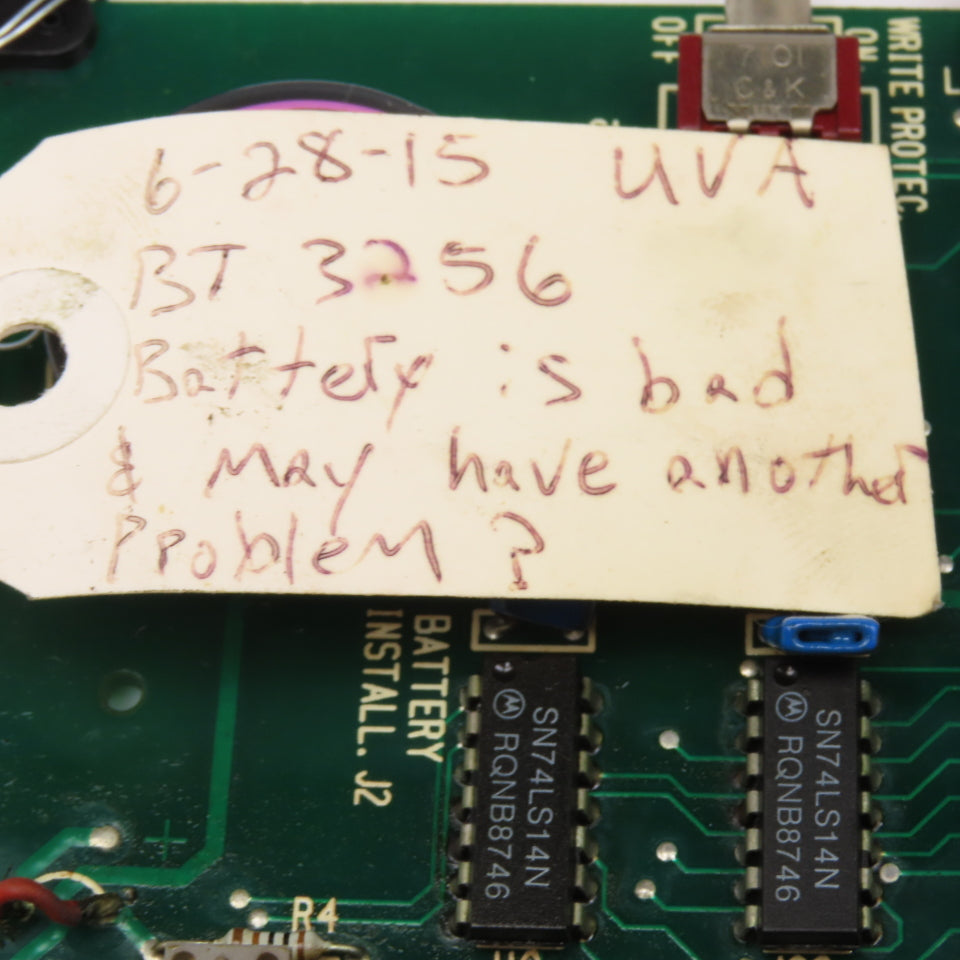 UVA 7083913 RAM Board 32k/12k Parts/Repair