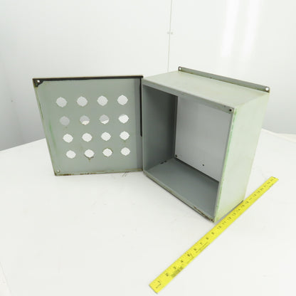Hoffman 13-1/2" x 12-1/2" x 6" Type 12 & 13 Electrical Enclosure W/Backplate