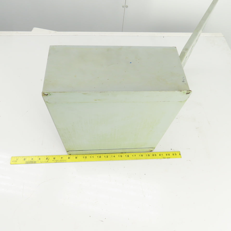 Hoffman 13-1/2" x 12-1/2" x 6" Type 12 & 13 Electrical Enclosure W/Backplate