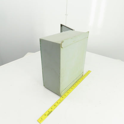 Hoffman 13-1/2" x 12-1/2" x 6" Type 12 & 13 Electrical Enclosure W/Backplate