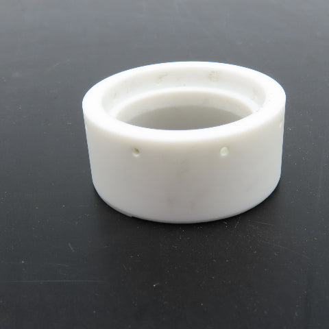II-VI AL216 Ceramic Insulating Ring With Holes 34mm OD 15mm Thick