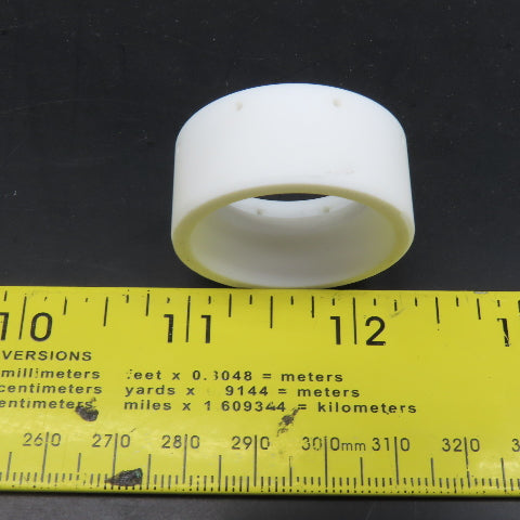 II-VI AL216 Ceramic Insulating Ring With Holes 34mm OD 15mm Thick