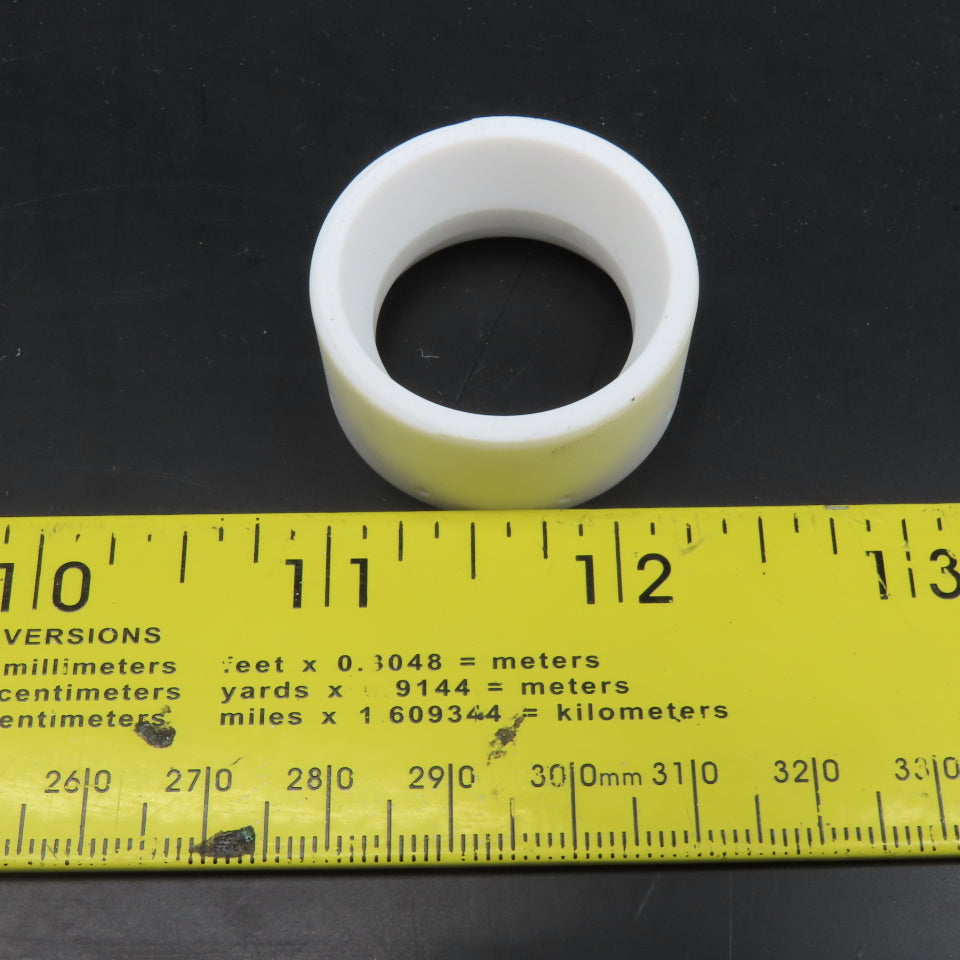 II-VI AL216 Ceramic Insulating Ring With Holes 34mm OD 15mm Thick