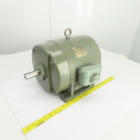 Toshiba JIS C 4201 AC Electric Motor 3.7kW 1700RPM 220/440V Frame VBKQ