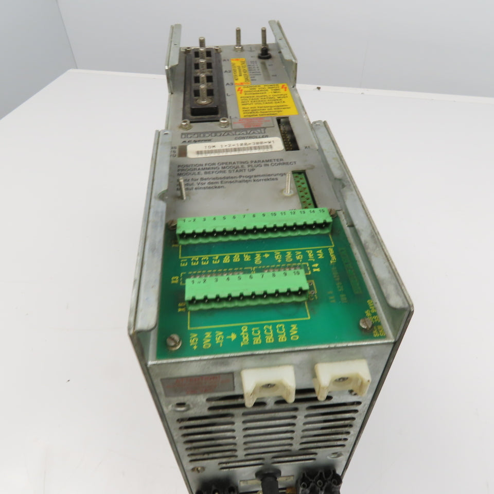 Indramat TDM 1-2-100-300-W1 AC Servo Controller 300VDC