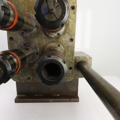 Wisconsin Drill Head 4 Spindle Tapping Head W/Smith Tool 254-SA32-217 Holders
