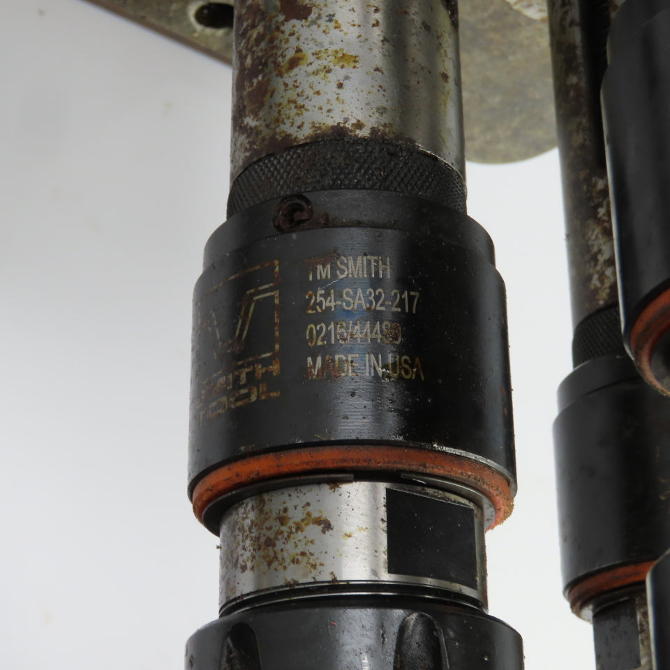 Wisconsin Drill Head 4 Spindle Tapping Head W/Smith Tool 254-SA32-217 Holders