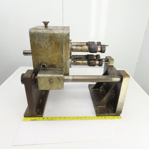 Wisconsin Drill Head 4 Spindle Tapping Head W/Smith Tool 254-SA32-217 Holders