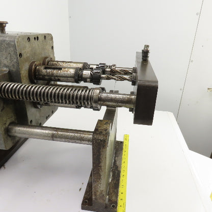 Wisconsin Drill Head 4 Spindle Drilling Head W/Smith Tool 107-222 Holders