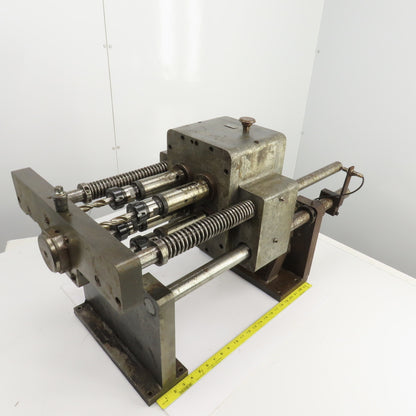 Wisconsin Drill Head 4 Spindle Drilling Head W/Smith Tool 107-222 Holders
