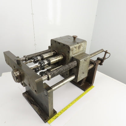 Wisconsin Drill Head 4 Spindle Drilling Head W/Smith Tool 107-222 Holders