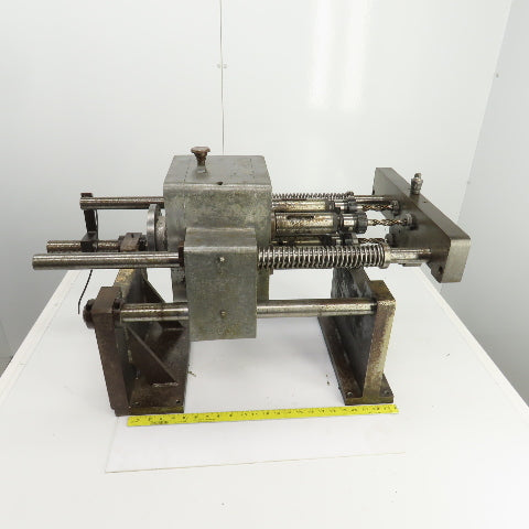 Wisconsin Drill Head 4 Spindle Drilling Head W/Smith Tool 107-222 Holders