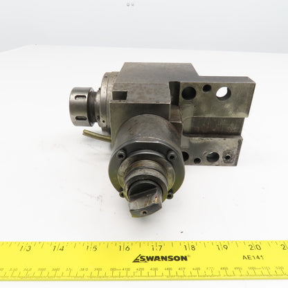 Alps Tool SL-200 T32114B04 Live Tool Holder 90° NA32 Collet Chuck Parts/Repair
