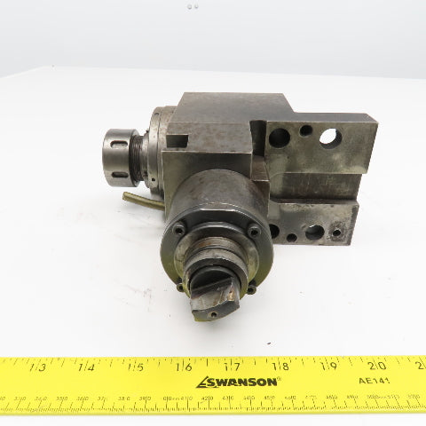 Alps Tool SL-200 T32114B04 Live Tool Holder 90° NA32 Collet Chuck Parts/Repair
