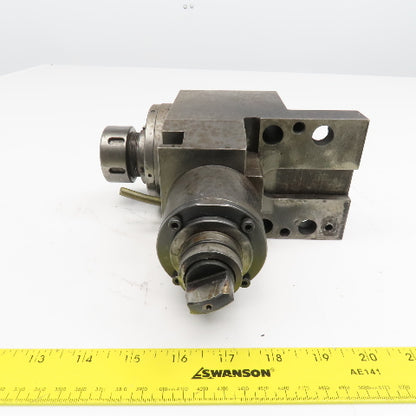 Alps Tool SL-200 T32114B04 Live Tool Holder 90° NA32 Collet Chuck Parts/Repair