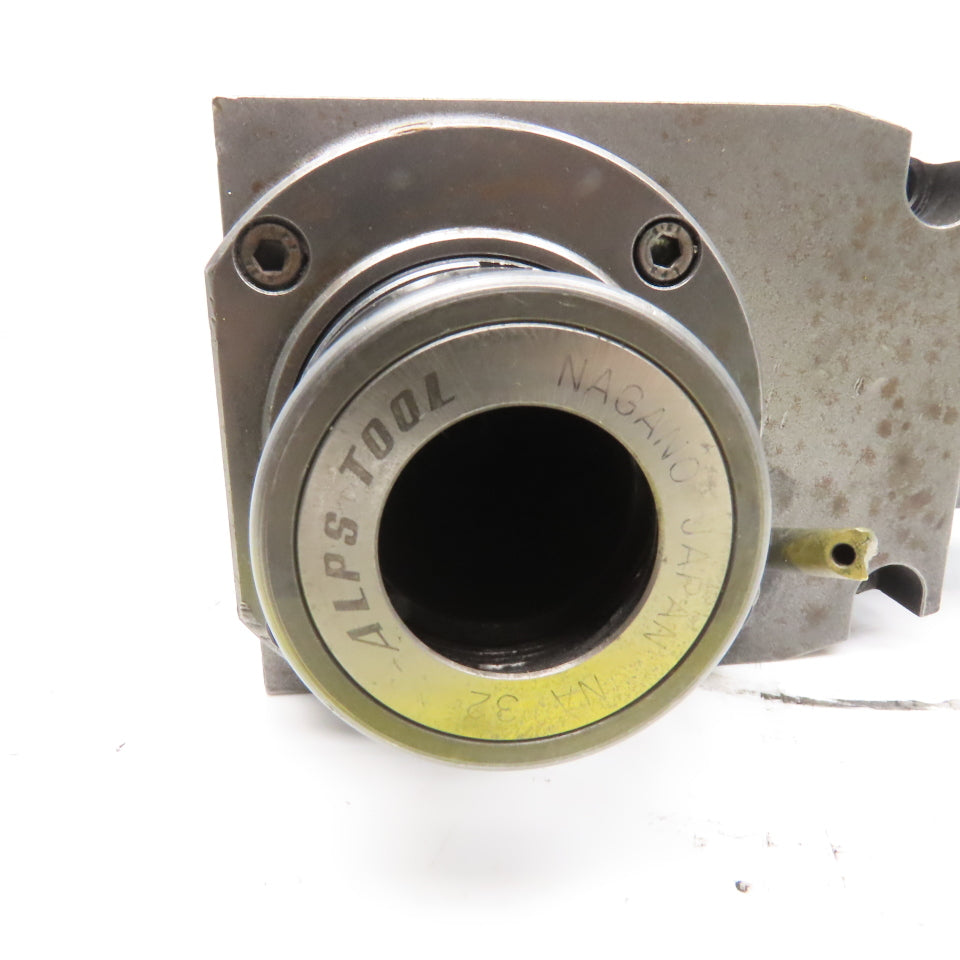 Alps Tool SL-200 T32114B04 Live Tool Holder 90° NA32 Collet Chuck Parts/Repair