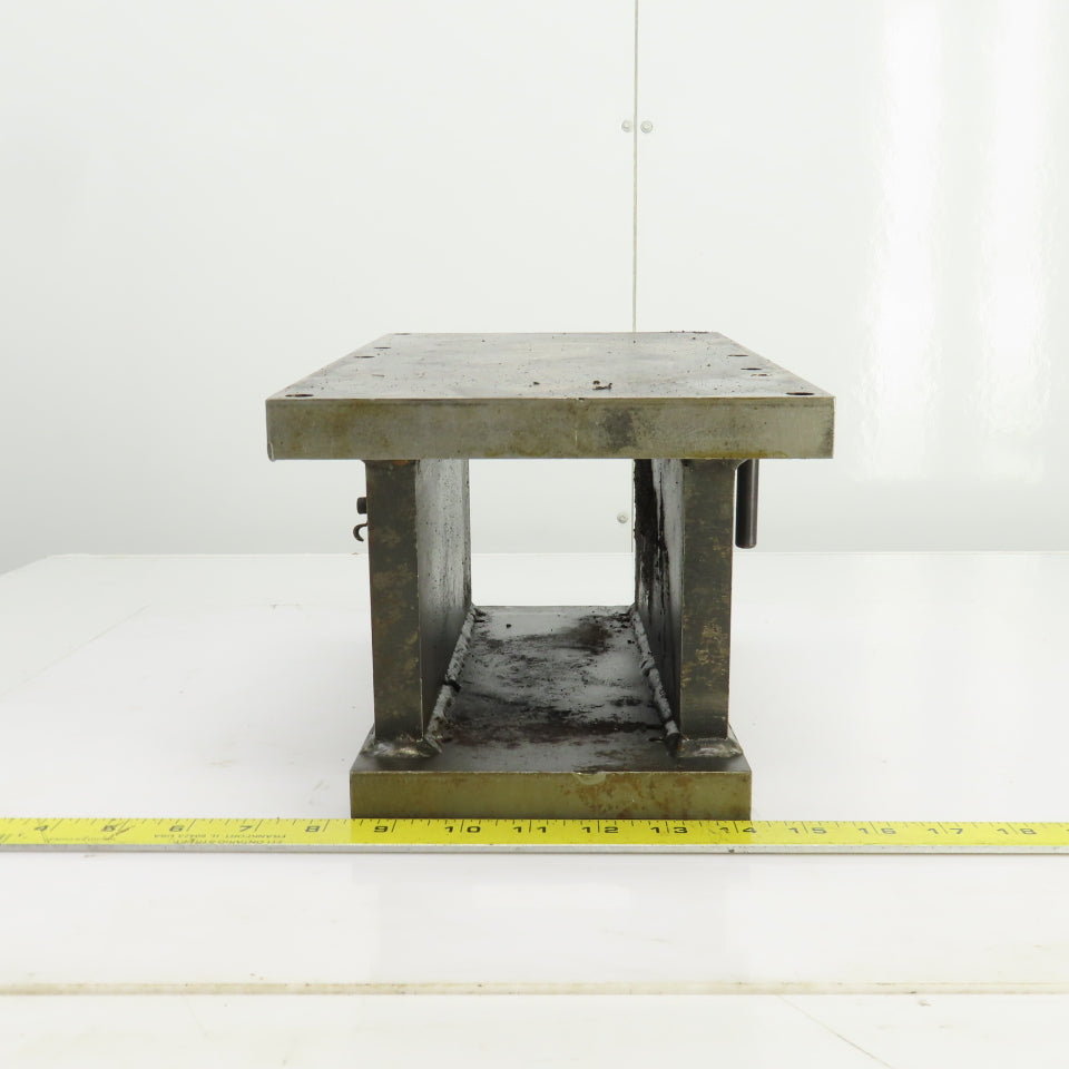 14" x 8" x 7-1/2"H Angled 5° Steel Riser Block Setup Fixture 7/8" Thick