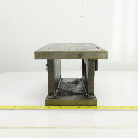 14" x 8" x 7-1/2"H Angled 5° Steel Riser Block Setup Fixture 7/8" Thick