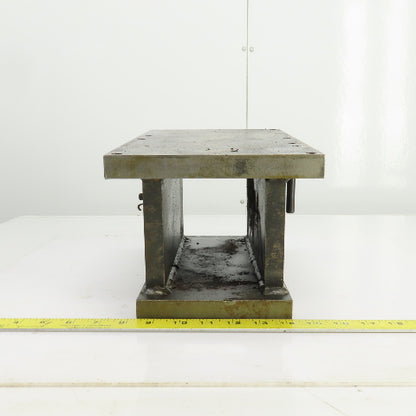 14" x 8" x 7-1/2"H Angled 5° Steel Riser Block Setup Fixture 7/8" Thick