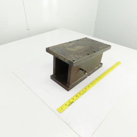 14" x 8" x 7-1/2"H Angled 5° Steel Riser Block Setup Fixture 7/8" Thick