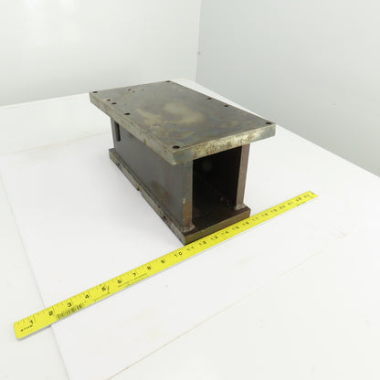 14" x 8" x 7-1/2"H Angled 5° Steel Riser Block Setup Fixture 7/8" Thick