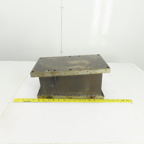14" x 8" x 7-1/2"H Angled 5° Steel Riser Block Setup Fixture 7/8" Thick