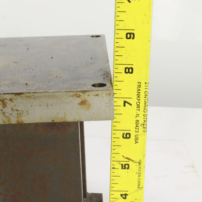 14" x 8" x 7-1/2"H Angled 5° Steel Riser Block Setup Fixture 7/8" Thick