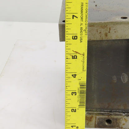 14" x 8" x 7-1/2"H Angled 5° Steel Riser Block Setup Fixture 7/8" Thick